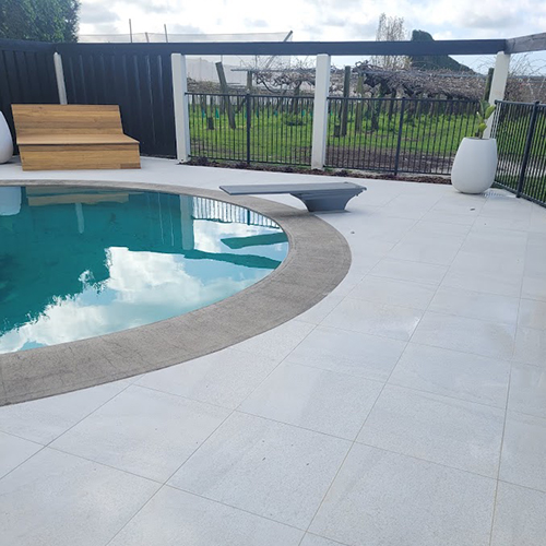paving patterns outdoor pool area